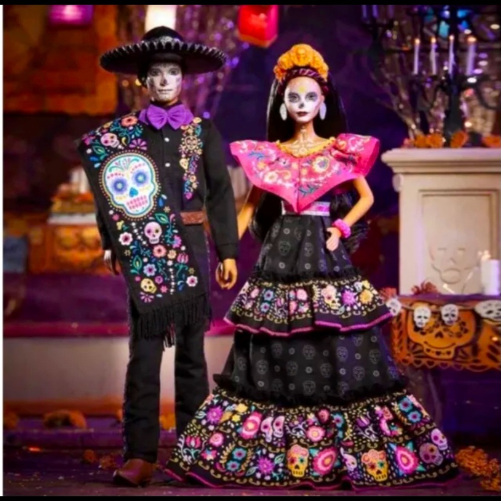 2021 Barbie and Ken Day of the Dead Dolls